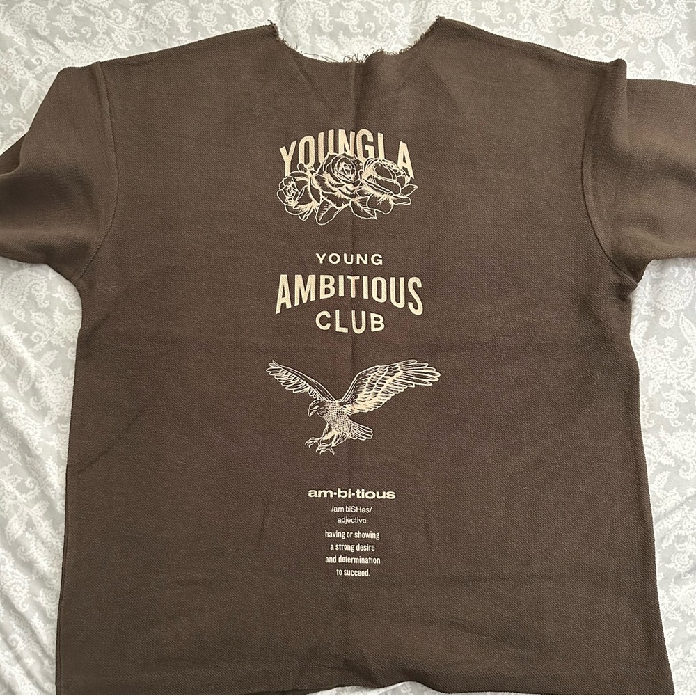 Brown Reversible Immortal Tee from YoungLA